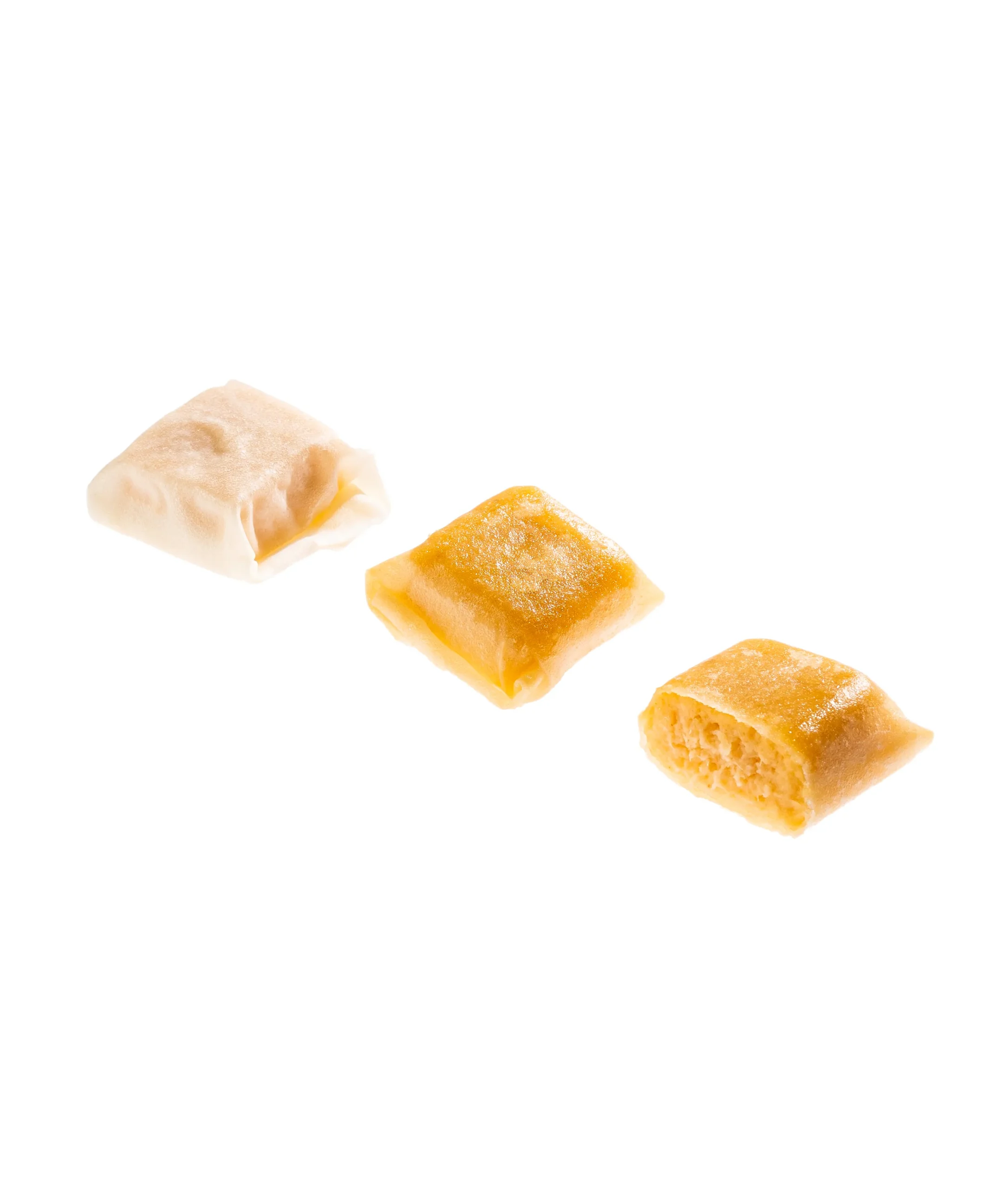 Ravioli crujiente de bacalao a la llauna quinta gama gastronoms