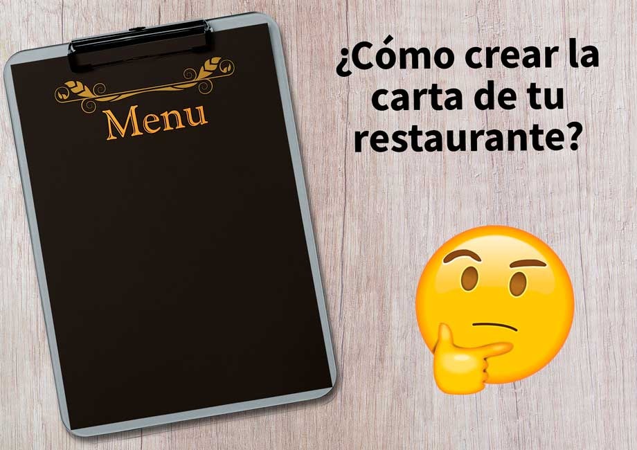 Como crear carta de tu restaurante