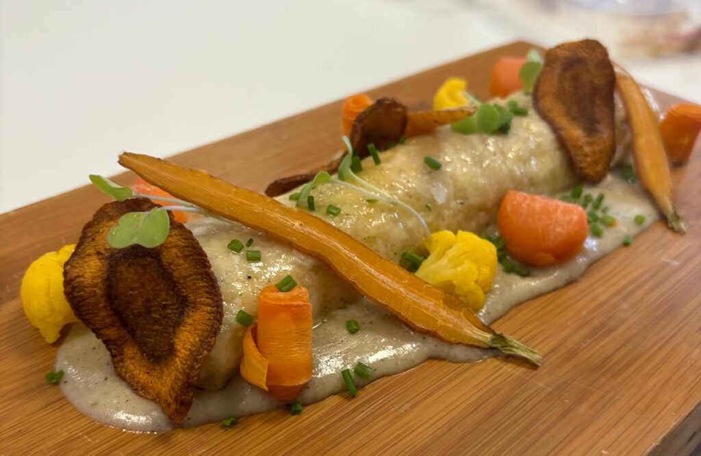 Canelón Thai Vegano